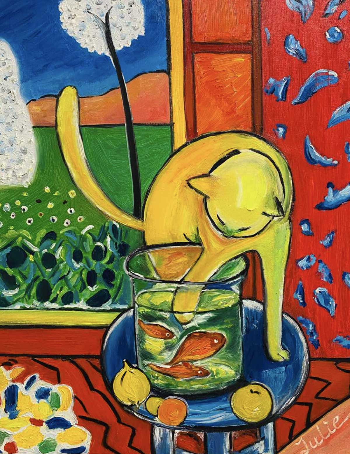 Inspiration by Matisse