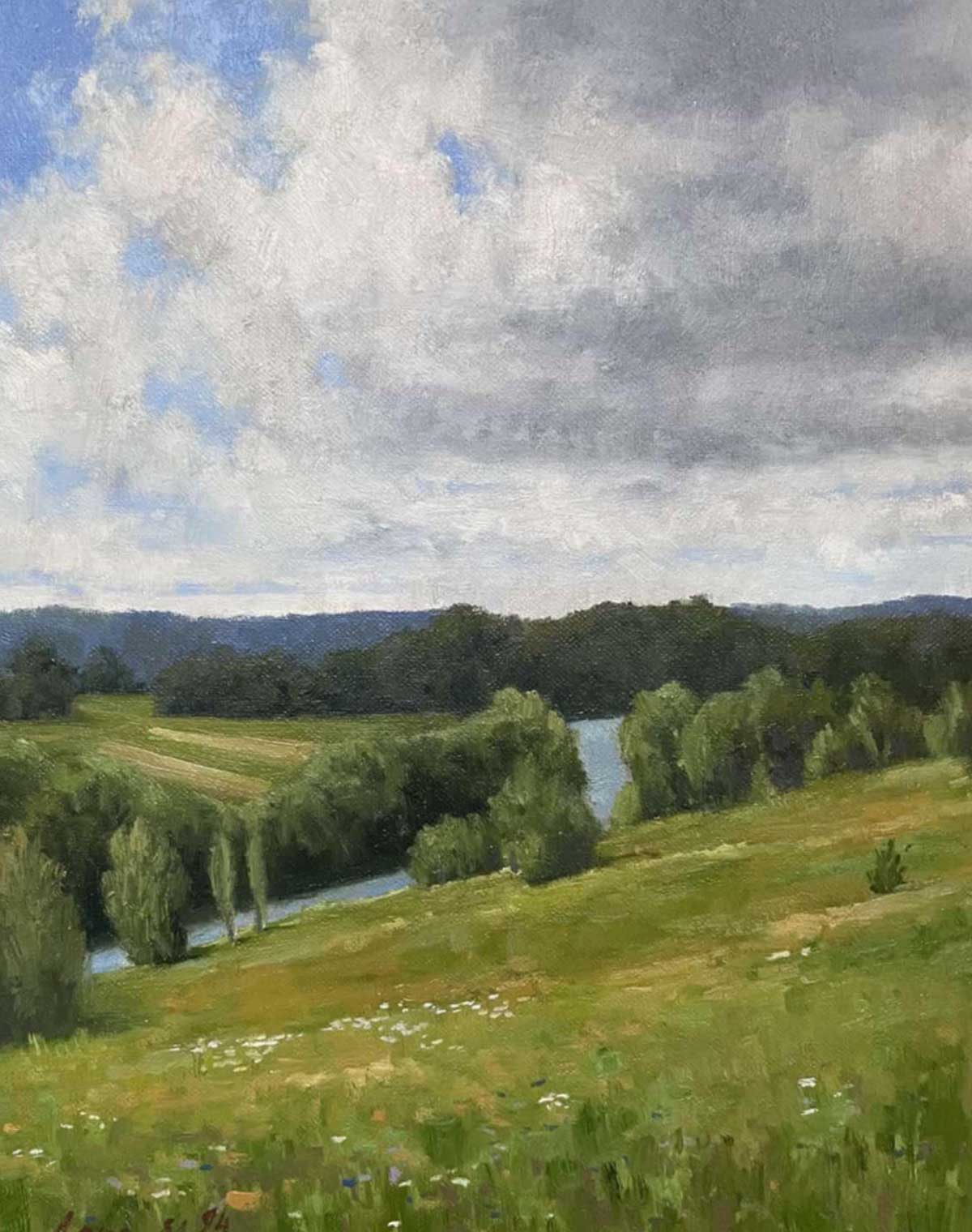 View from the Lashch Hill