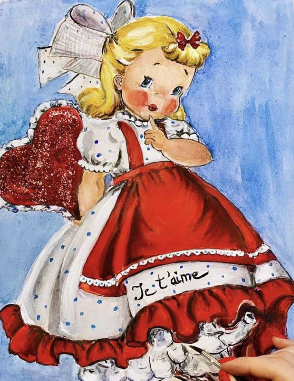 Little woman for Valentine’s Day