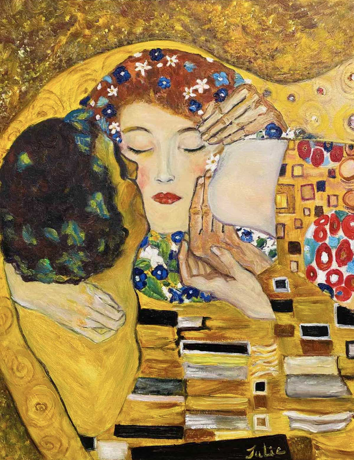 The Kiss by Klimt